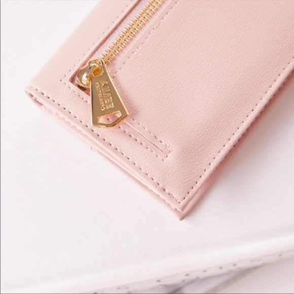 Aimee Kestenberg Marietta Pink Bifold Flat Wallet - Picture 4 of 11